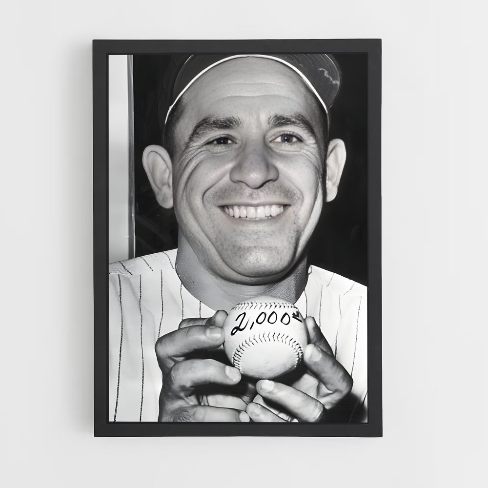Poster Le Lanceur Charmant – affiche Baseball (vue 2)